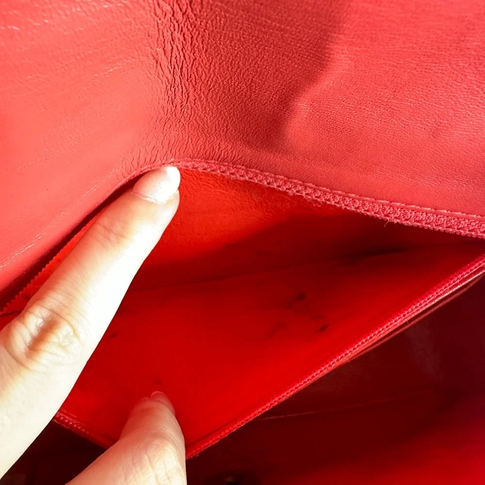 CHANEL Red Rectangular Mini - Picture 8 of 17